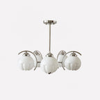 Grevora Glass Chandelier-Moonnatur
