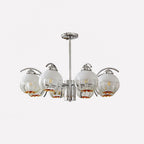 Grevora Glass Chandelier-Moonnatur