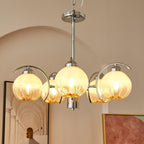 Grevora Glass Chandelier-Moonnatur