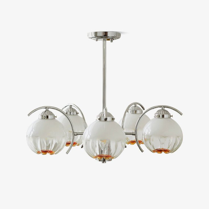 Grevora Glass Chandelier-Moonnatur