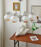 Grevora Glass Chandelier-Moonnatur