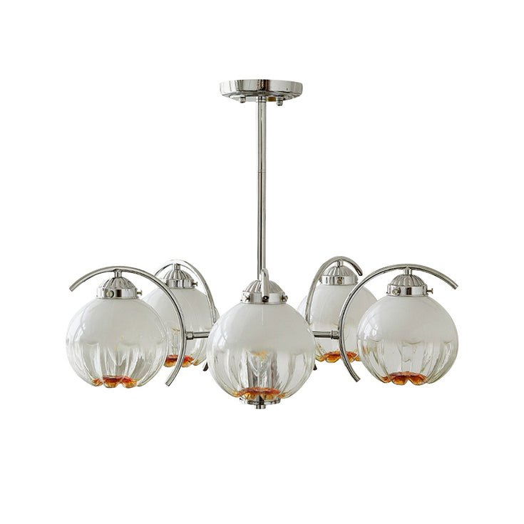 Grevora Glass Chandelier-Moonnatur