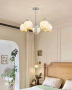 Grevora Glass Chandelier-Moonnatur