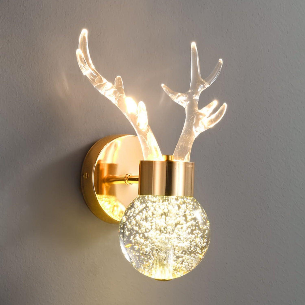 Verdeniel Crystal Wall Light-Moonnatur