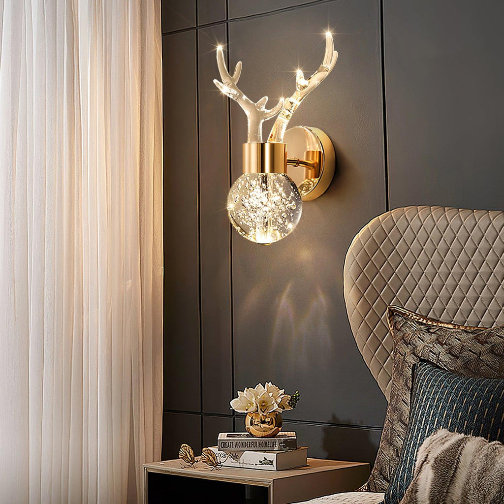 Verdeniel Crystal Wall Light-Moonnatur