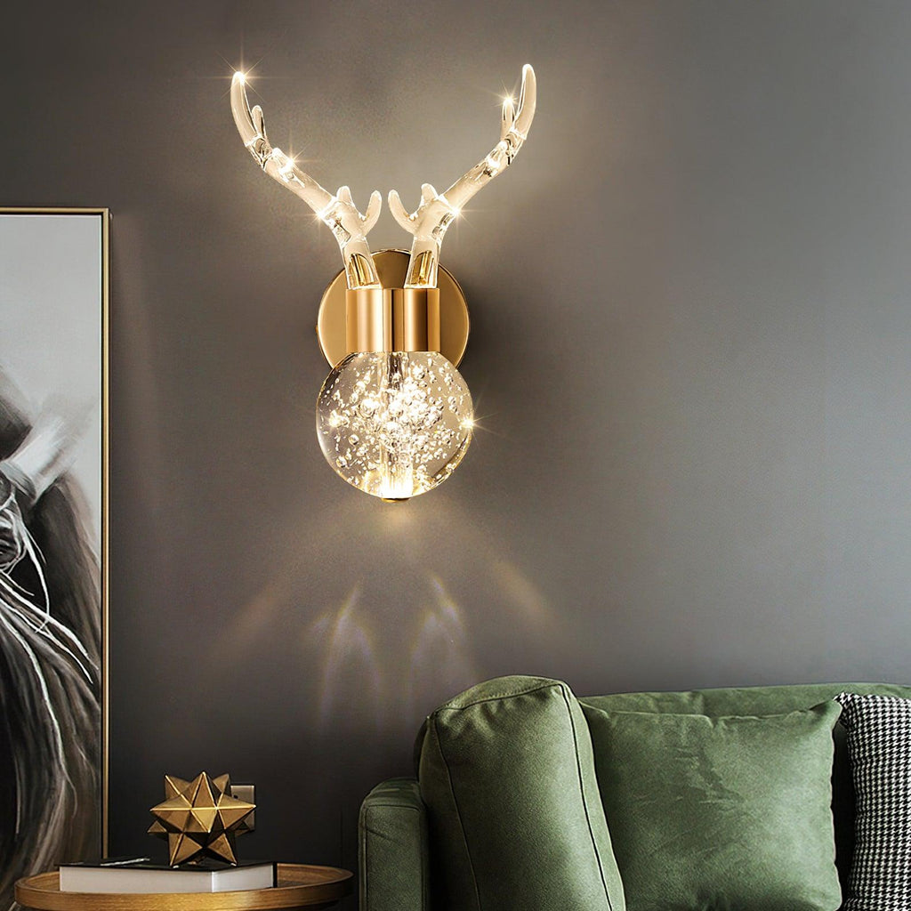 Verdeniel Crystal Wall Light-Moonnatur