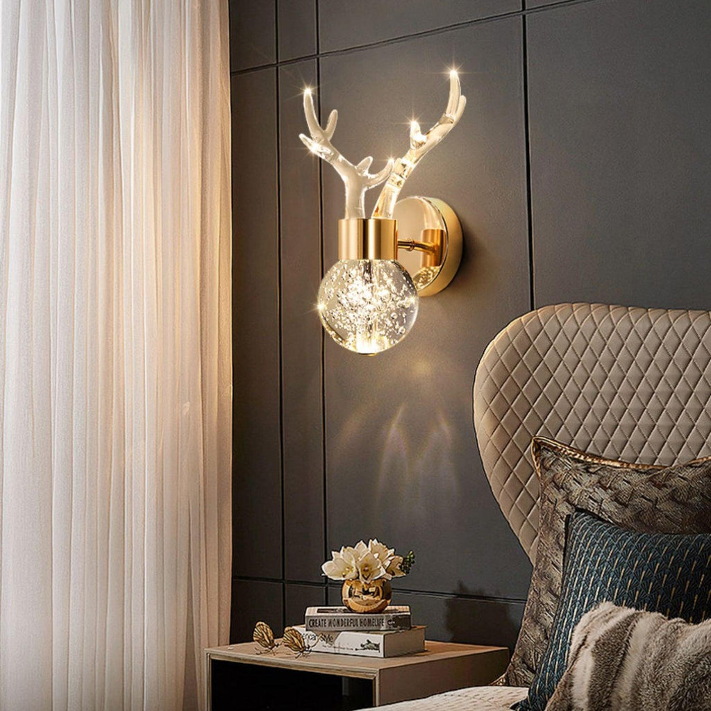 Verdeniel Crystal Wall Light-Moonnatur
