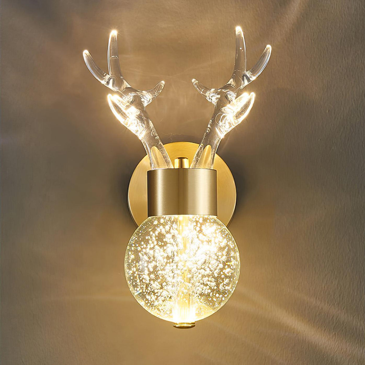 Verdeniel Crystal Wall Light-Moonnatur