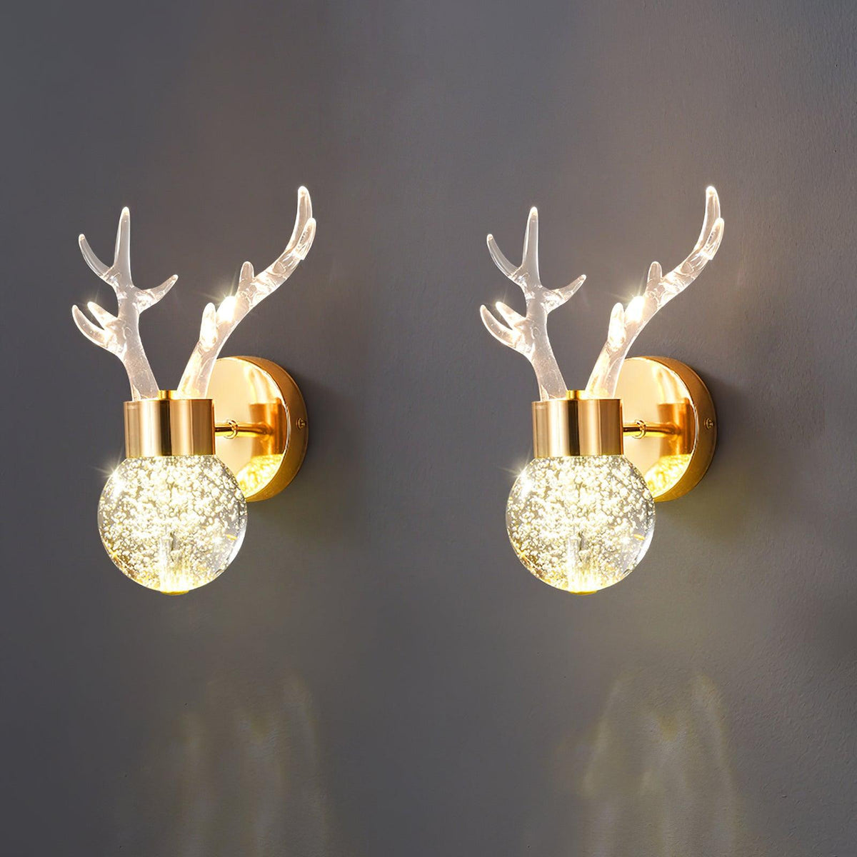 Verdeniel Crystal Wall Light-Moonnatur