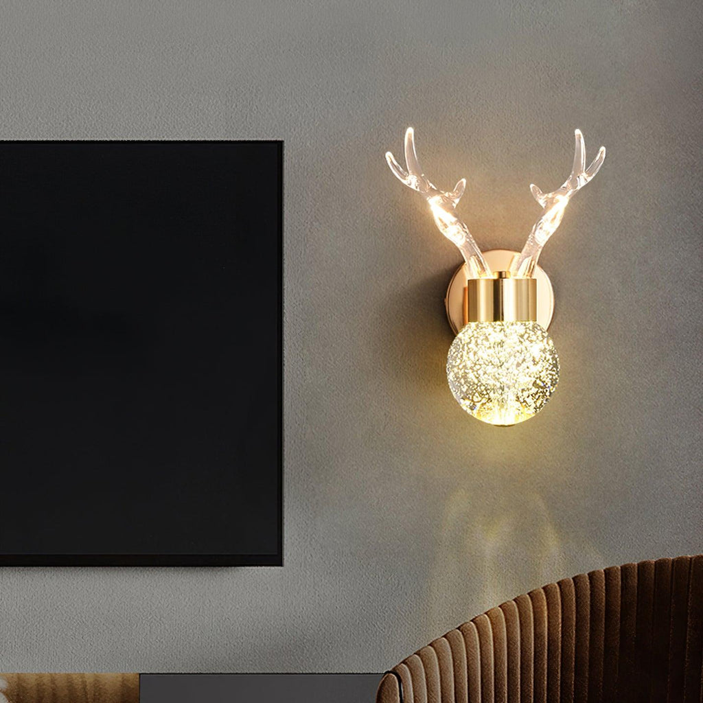 Verdeniel Crystal Wall Light-Moonnatur