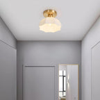 Enverelis Glass Ceiling Light-Moonnatur