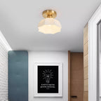 Enverelis Glass Ceiling Light-Moonnatur
