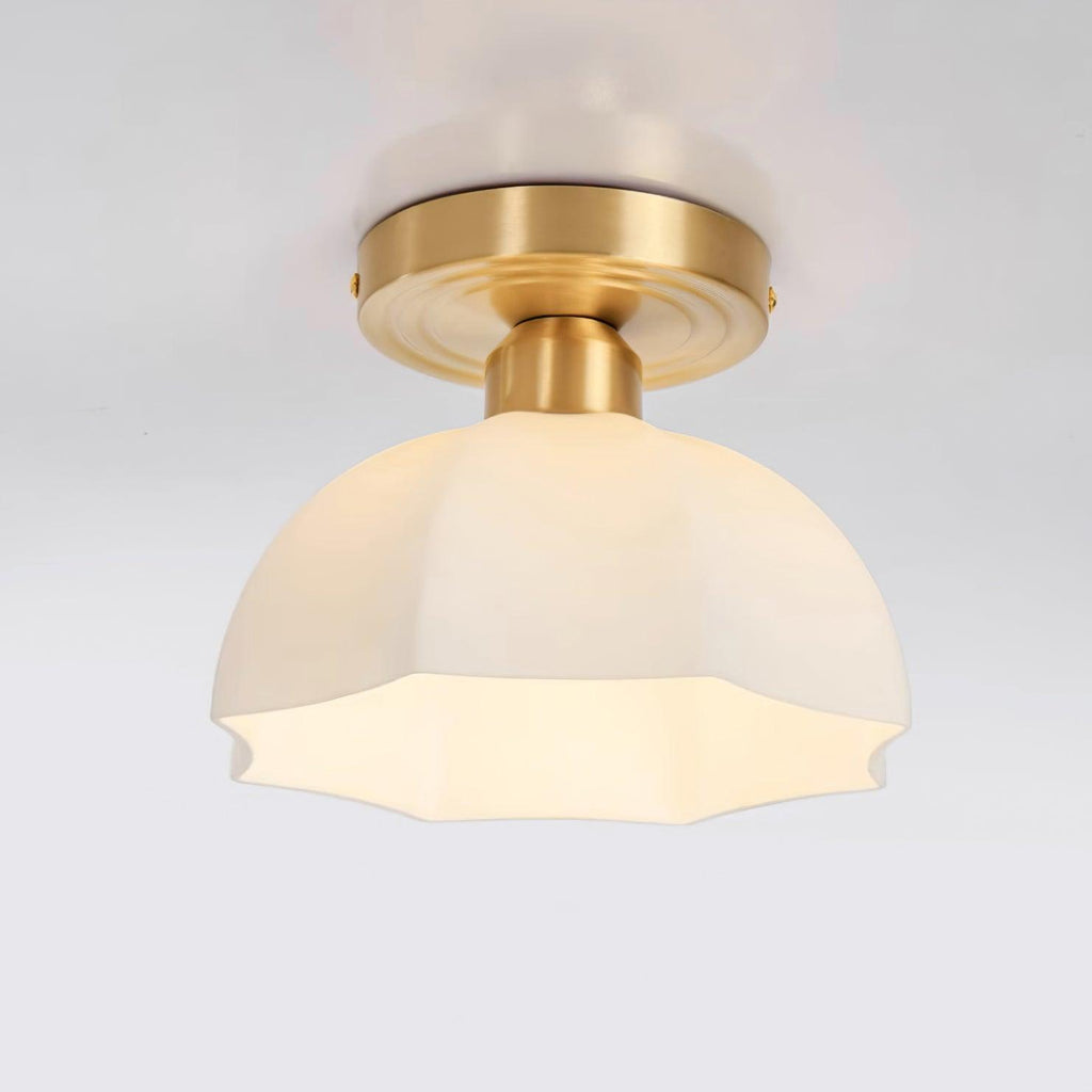 Enverelis Glass Ceiling Light-Moonnatur