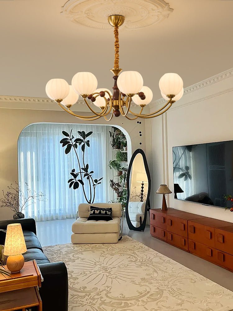 Valenera Wood Chandelier-Moonnatur