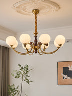 Valenera Wood Chandelier-Moonnatur