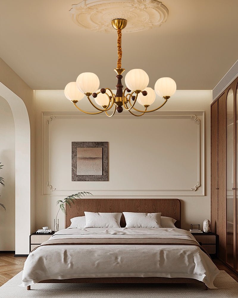 Valenera Wood Chandelier-Moonnatur