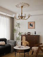 Valenera Wood Chandelier-Moonnatur