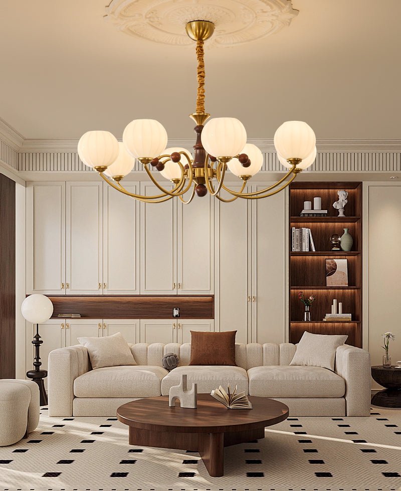 Valenera Wood Chandelier-Moonnatur