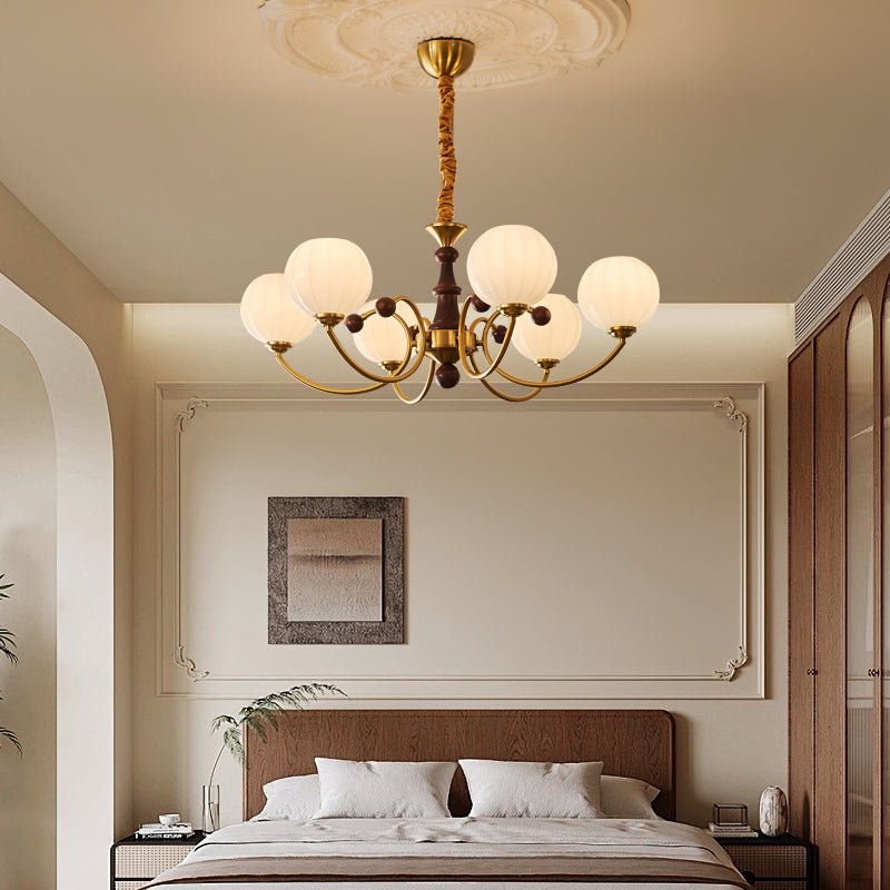 Valenera Wood Chandelier-Moonnatur