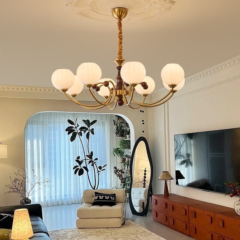Valenera Wood Chandelier-Moonnatur