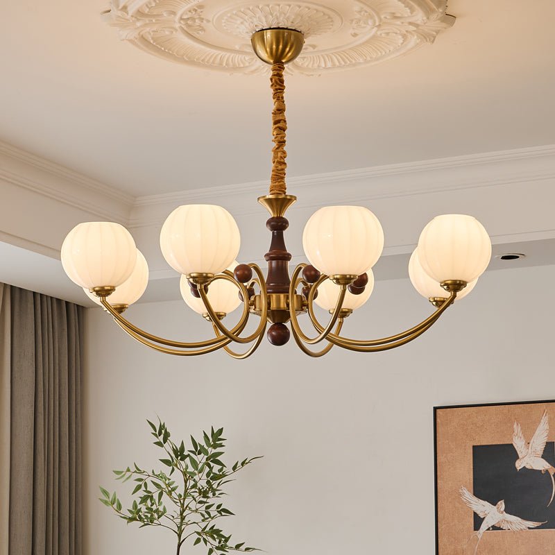 Valenera Wood Chandelier-Moonnatur