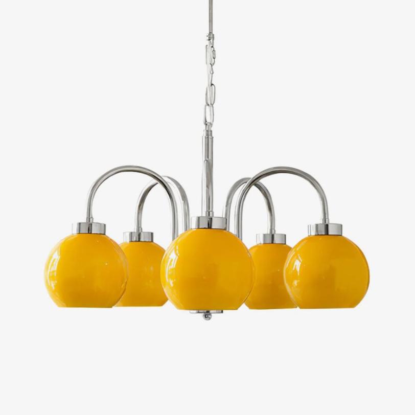 Korris Glass Chandelier-Moonnatur