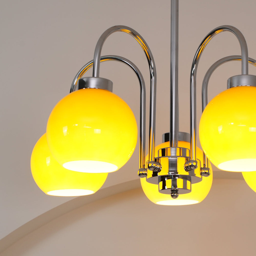 Korris Glass Chandelier-Moonnatur