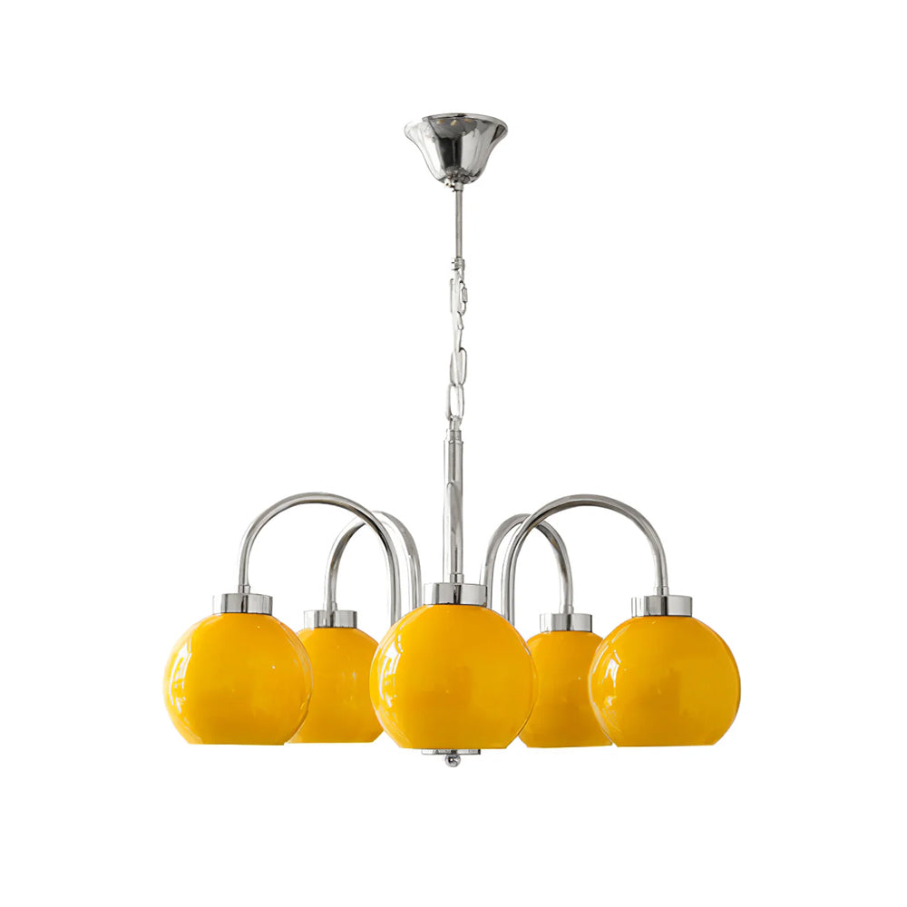 Korris Glass Chandelier-Moonnatur