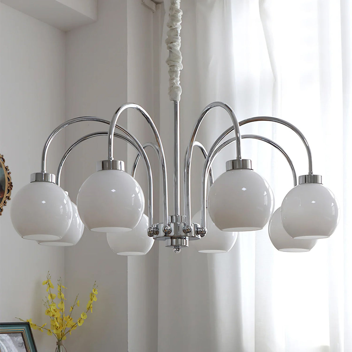 Korris Glass Chandelier-Moonnatur