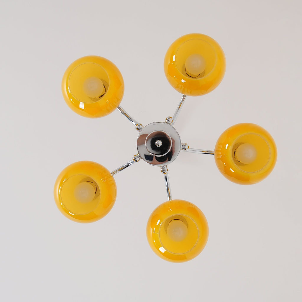 Korris Glass Chandelier-Moonnatur