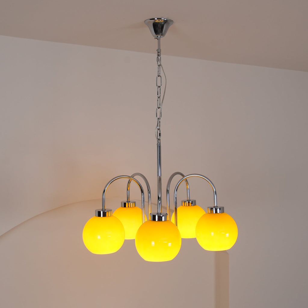 Korris Glass Chandelier-Moonnatur
