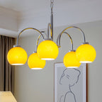 Korris Glass Chandelier-Moonnatur