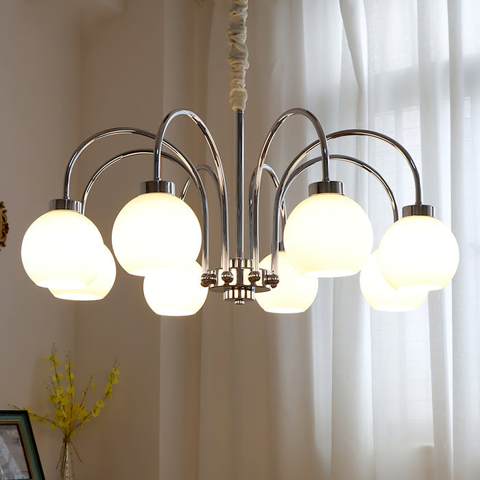 Korris Glass Chandelier-Moonnatur