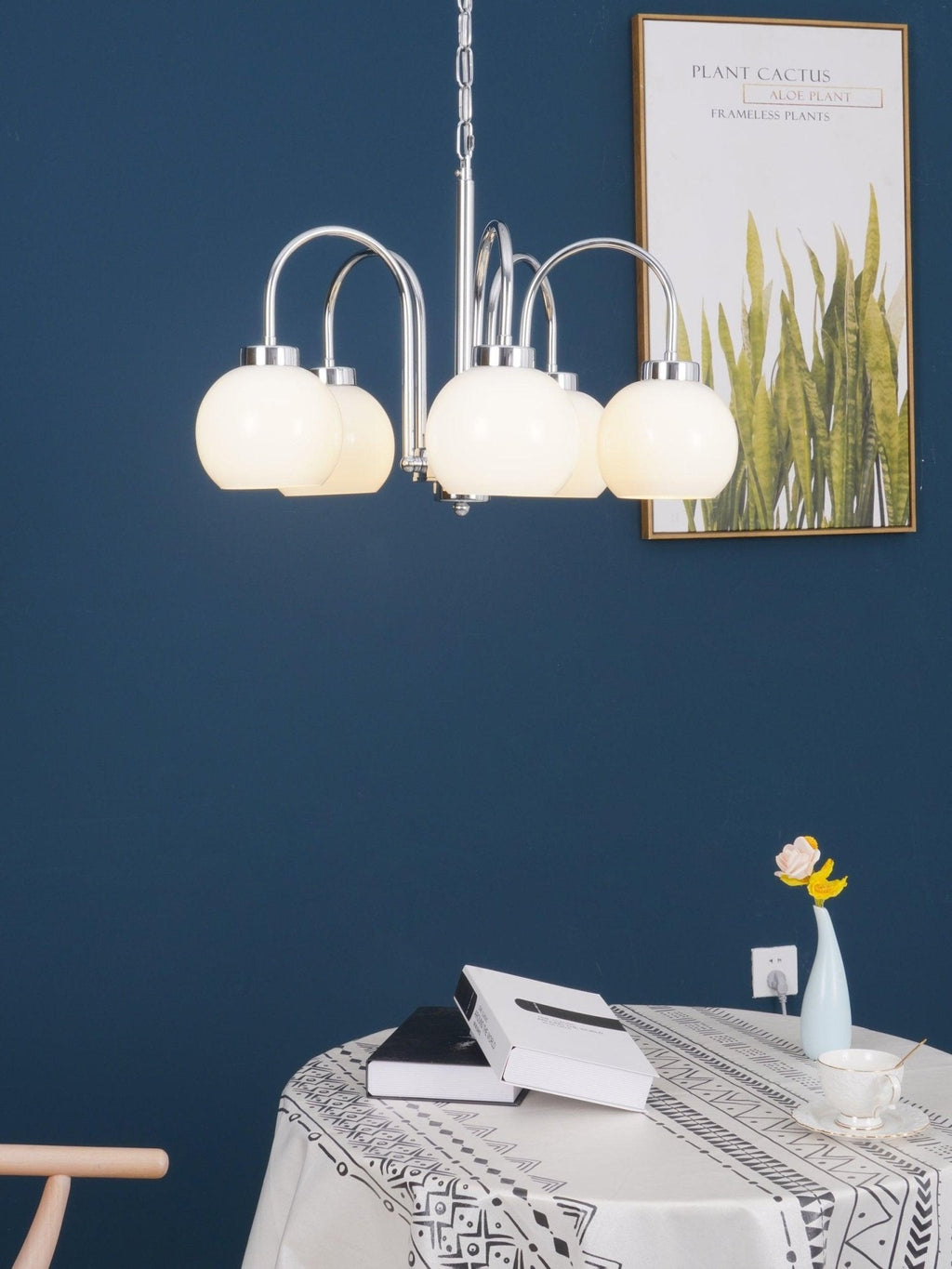 Korris Glass Chandelier-Moonnatur