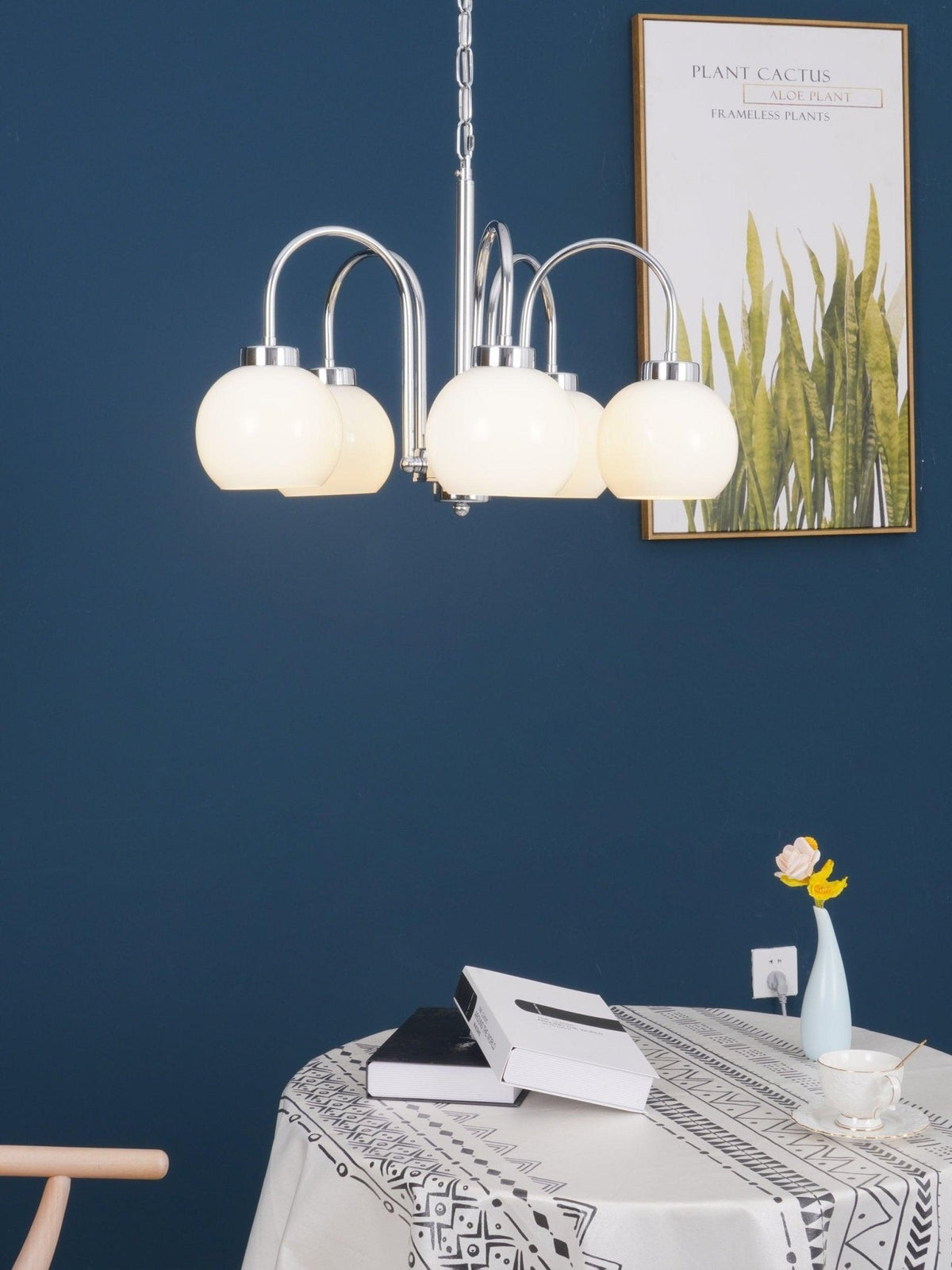Korris Glass Chandelier-Moonnatur