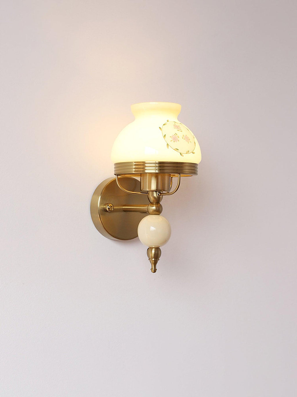 Drenina Glass Wall Light-Moonnatur