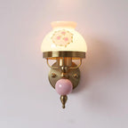 Drenina Glass Wall Light-Moonnatur