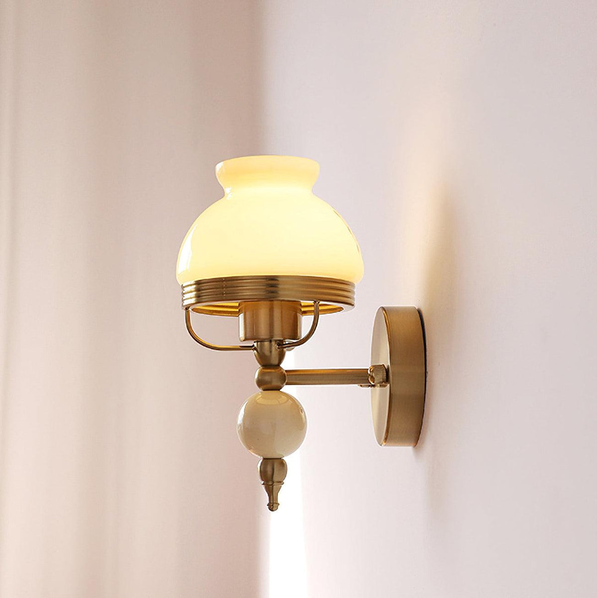 Drenina Glass Wall Light-Moonnatur