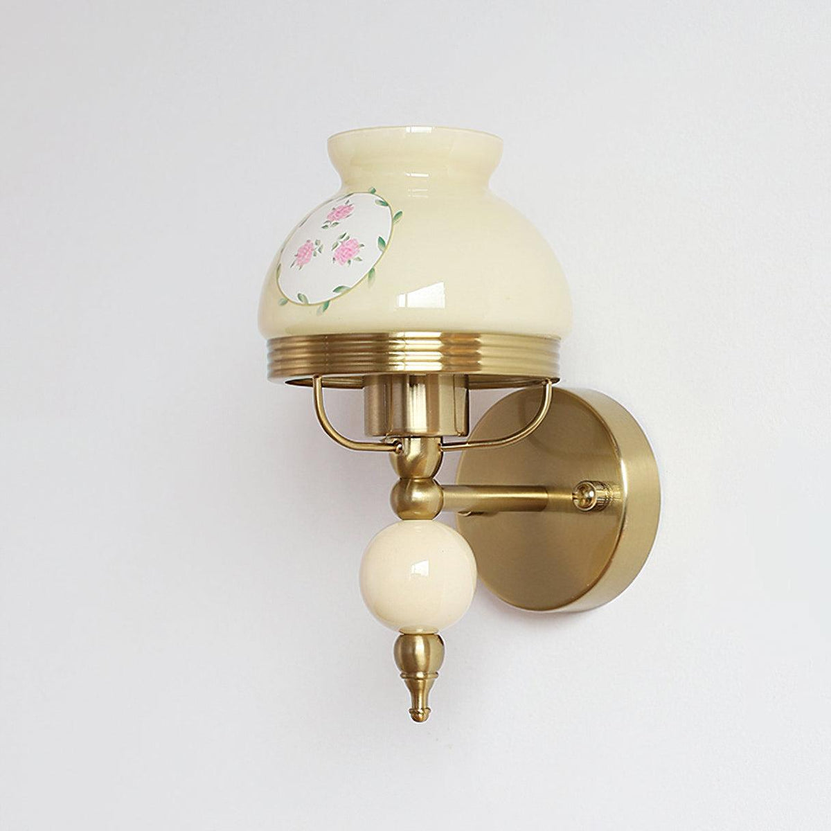 Drenina Glass Wall Light-Moonnatur