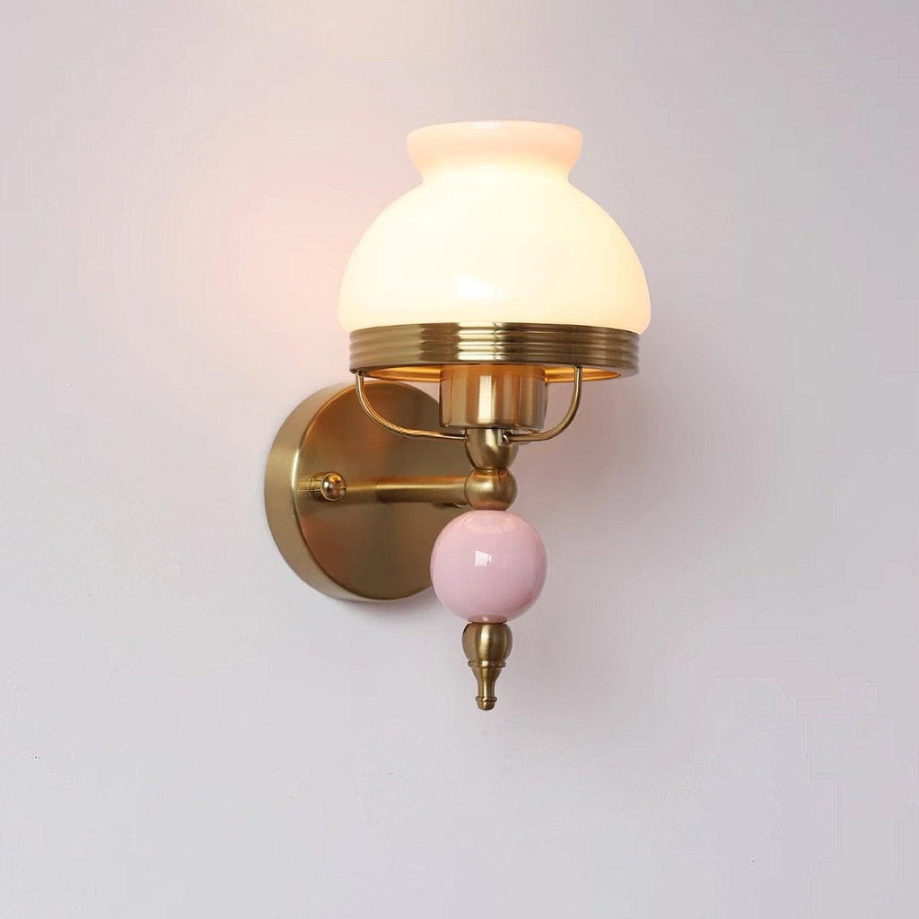 Drenina Glass Wall Light-Moonnatur