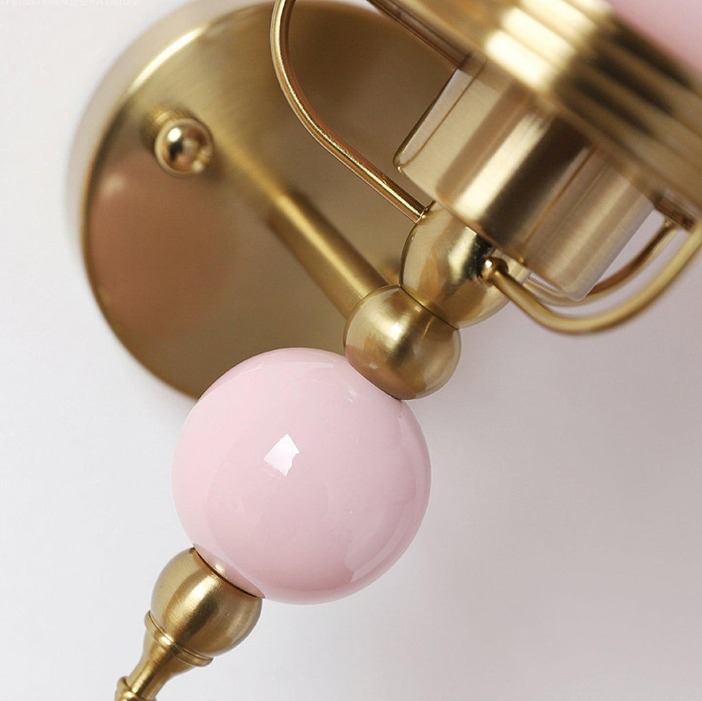 Drenina Glass Wall Light-Moonnatur