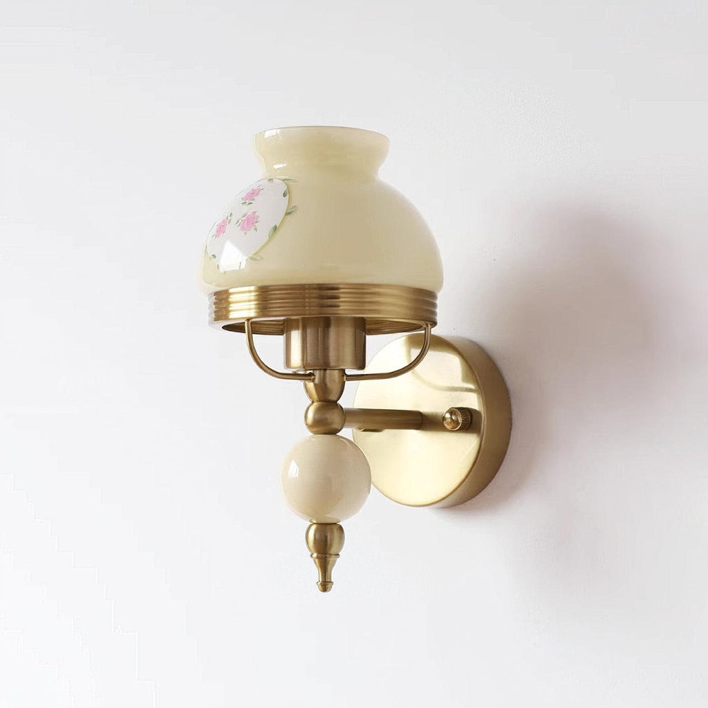 Drenina Glass Wall Light-Moonnatur