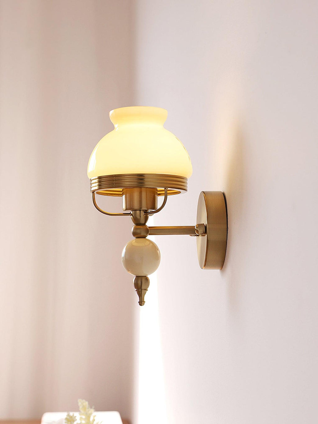 Drenina Glass Wall Light-Moonnatur