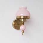 Drenina Glass Wall Light-Moonnatur