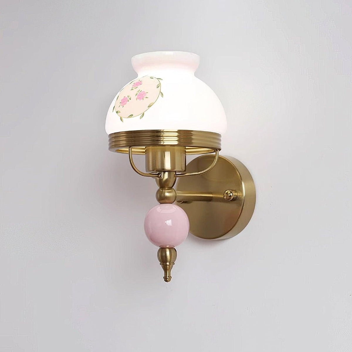 Drenina Glass Wall Light-Moonnatur