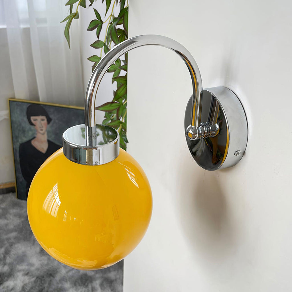 Vareneth Glass Wall Light-Moonnatur