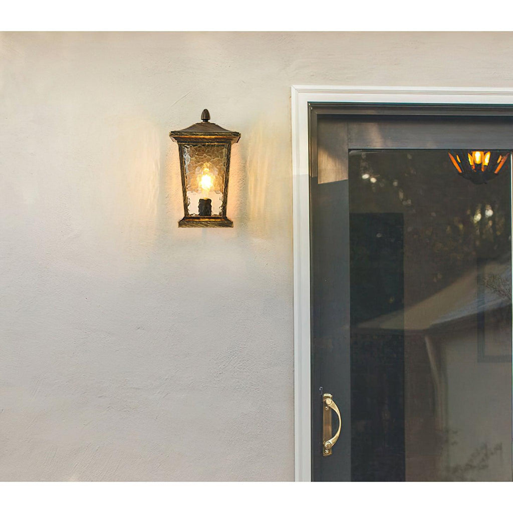 Wendalyn Aluminium Outdoor Wall Lamp-Moonnatur