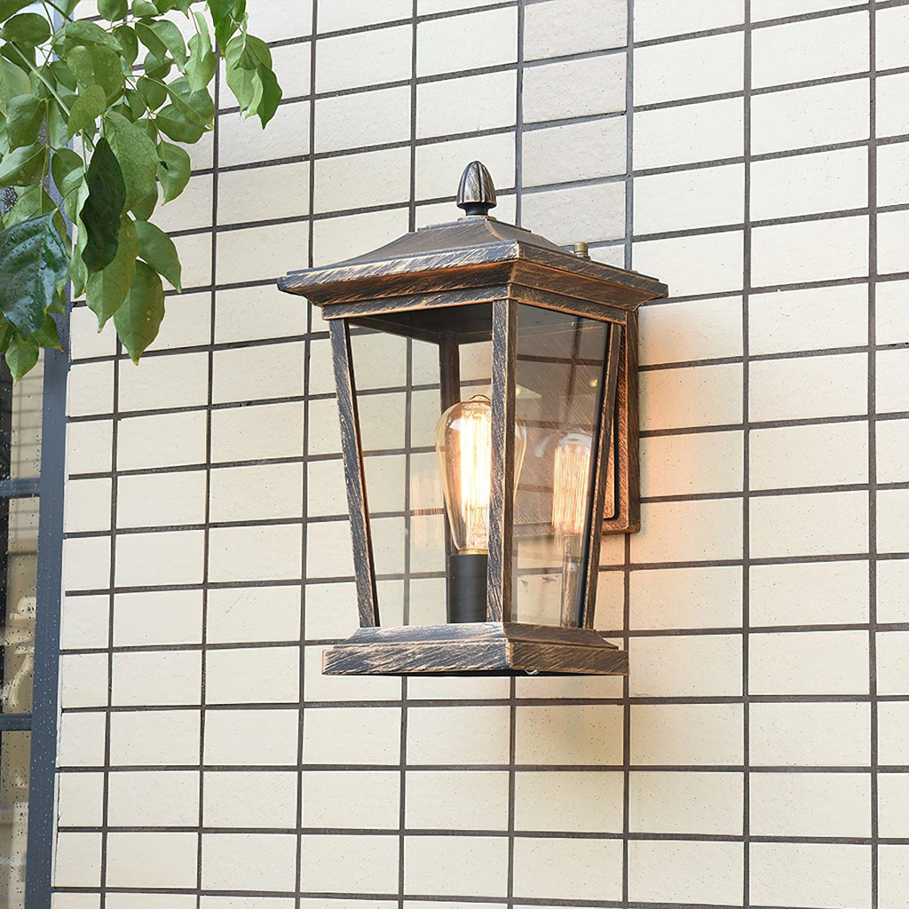 Wendalyn Aluminium Outdoor Wall Lamp-Moonnatur