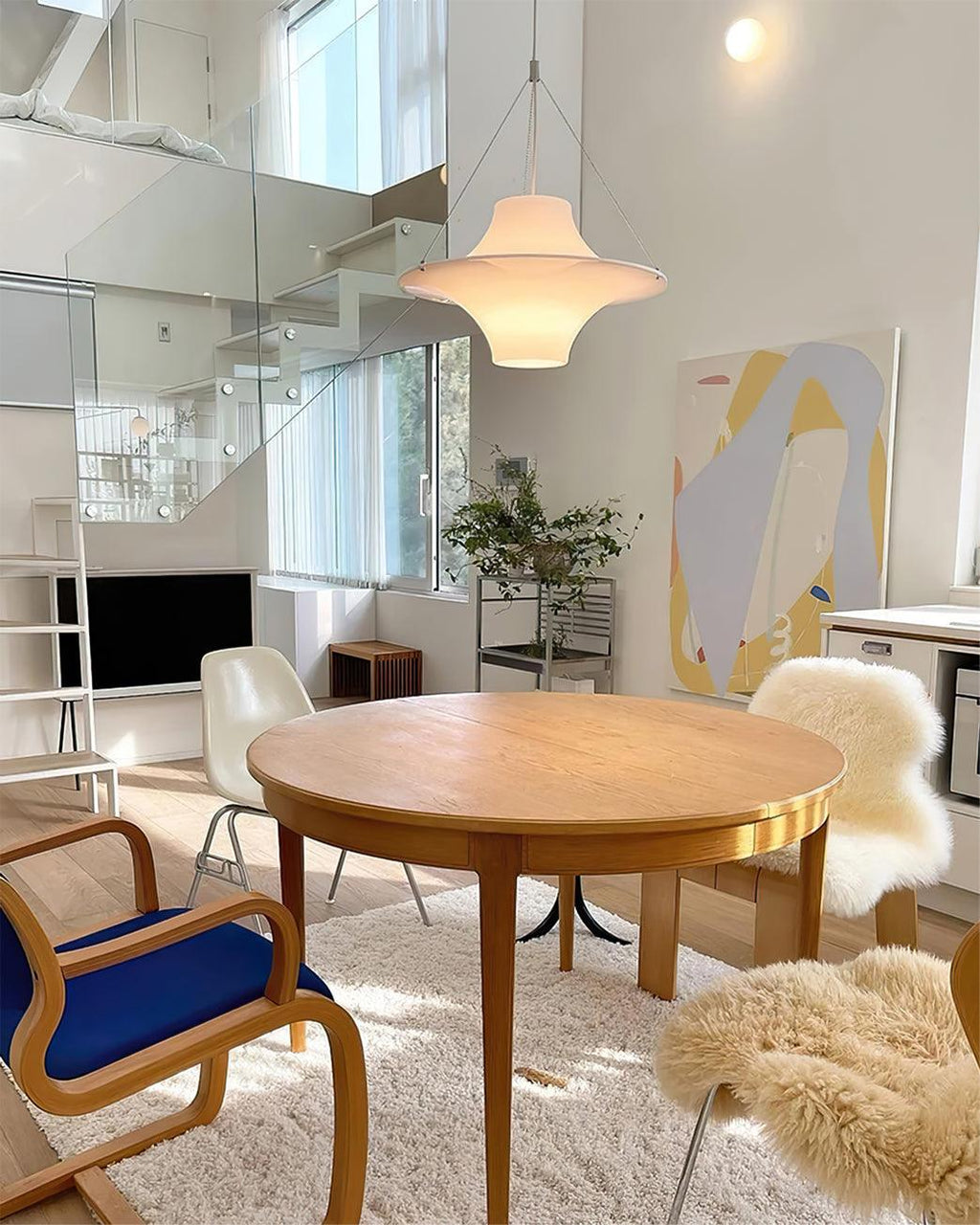 Giorava Acrylic Pendant Light-Moonnatur