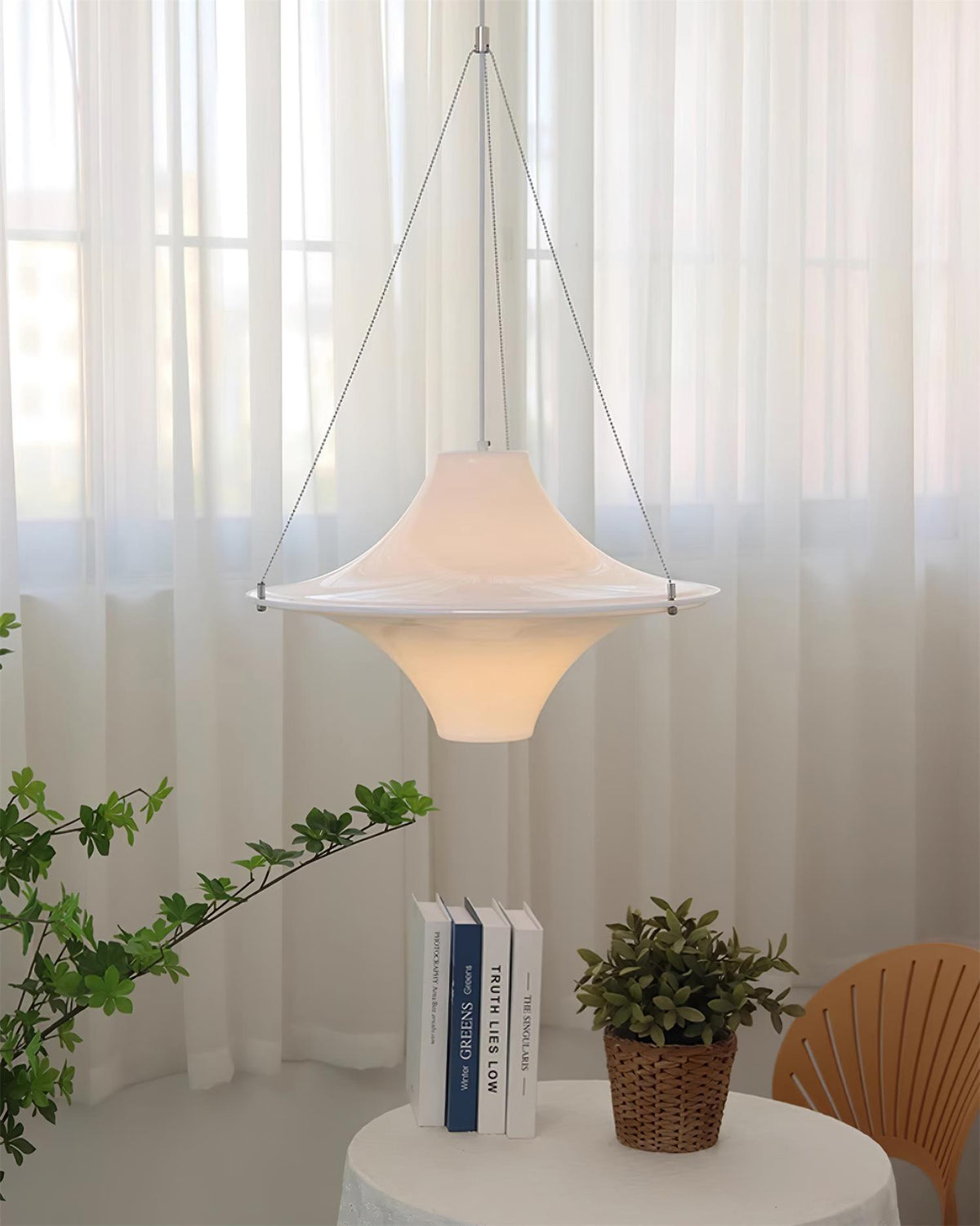 Giorava Acrylic Pendant Light-Moonnatur